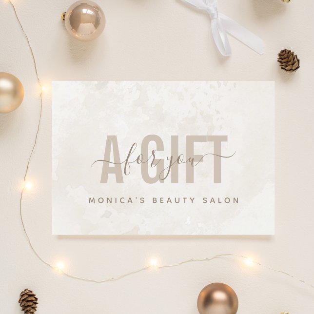 Chic Cream Marble Soft Färg Neutralt Elegant (Skapare uppladdad)