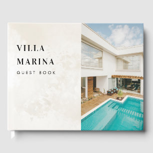 Chic Cream Marble Villa Vacation Rental Feedback Gästböcker