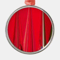 Chic Crimson Kronblad Symfoni: Rött Abstrakt Desig
