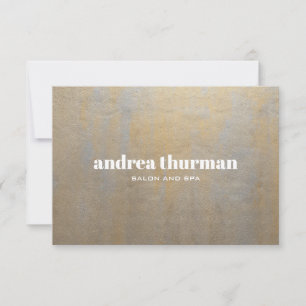 Chic Distress Grått Satin guld Gift Card