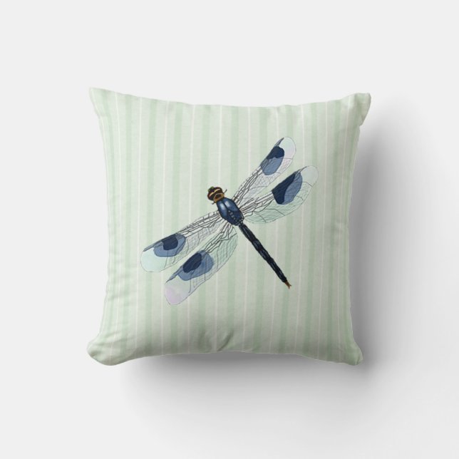 Chic Dragonfly Dekorativ kudde (Framsida)
