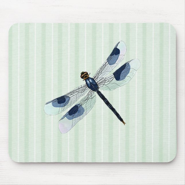 Chic Dragonfly Mousepad Musmatta (Framsidan)