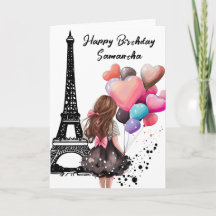 Chic Eiffel Torn, Girl, Heart Ballothday