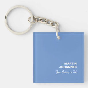 Chic Elegant - blå minimalistisk Snyggt med oforma