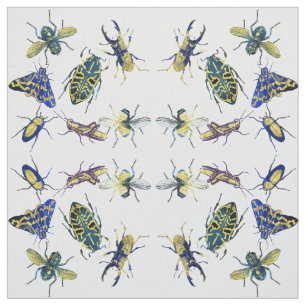 Chic Elegant Entomologi Insekt Älskare Tyg