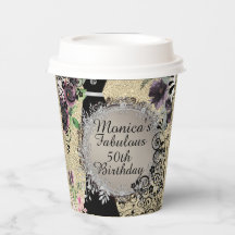 Chic Elegant Fabulous 50:e födelsedagen