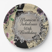 Chic Elegant Fabulous 50:e födelsedagen