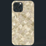 Chic Elegant Glitter<br><div class="desc">Den vackra champagnekrämen färg diamant mönster i chic faux metallic,  foil,  glitter och andra faux struktur skapar ett bedövande telefonfodral för alla morliga älskande flickor. Överför mönster till andra telefonstorlekar och telefonmodeller. 100 % kundtillfredsställelse med "Zazzle" varje dag.</div>