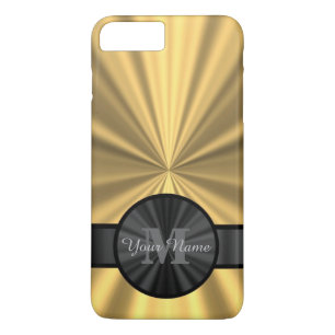 Chic elegant guld personlig monogram