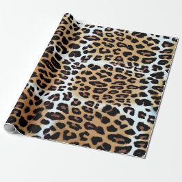 Chic Elegant Leopard Animal Print Älskare Presentpapper