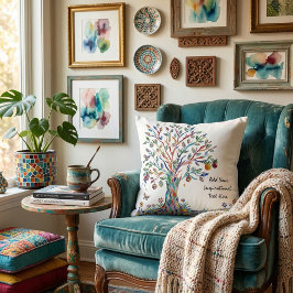 Chic elegant simple modern create your own Kudde