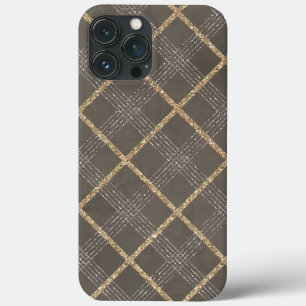 Chic Elegant Snyggt Argyle Tartan Pput Mönster