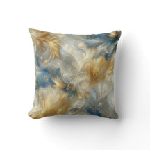 Chic Elegant Swirls in Guld, Silver, Blue, Gult