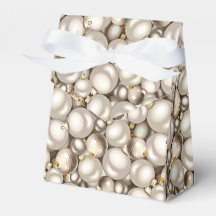 Chic Elfenben Silver Guld Kulor Ornament Mønster