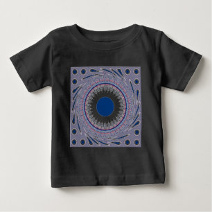 Chic Energetic Öga Design: Mesmerizing Mönster T-shirt