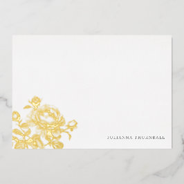 Chic Engelska Ro Luxe Personal Stationery