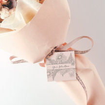 Chic Enkel Daisy för Blommigt av  Rosa