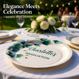 Chic Eucalyptus Greenery Graduation