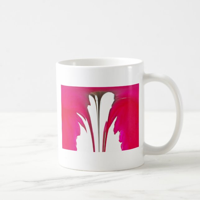 Chic fantastisk Röd ros under vita himlar.png Kaffemugg (Höger)