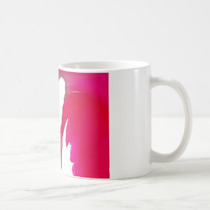 Chic fantastisk Röd ros under vita himlar.png Kaffemugg
