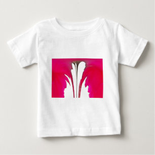 Chic fantastisk Röd ros under vita himlar.png T-shirt