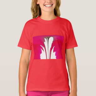 Chic fantastisk Röd ros under vita himlar.png Tee