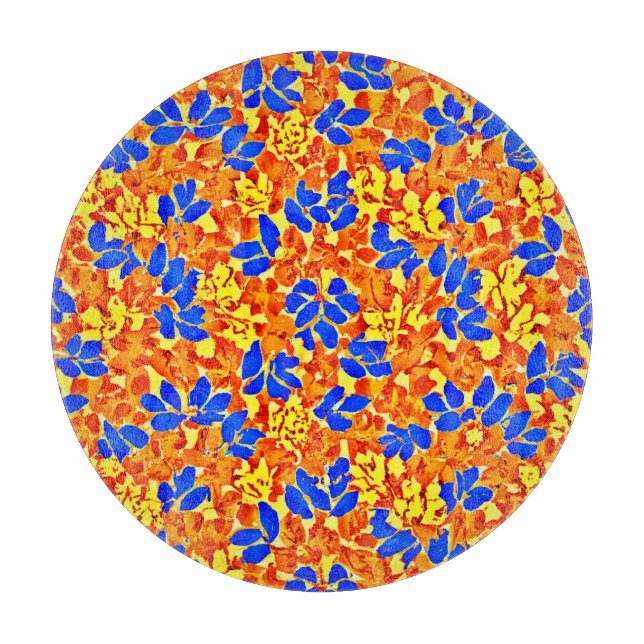 Chic Färg Burst Foliage Mönster (Framsidan)
