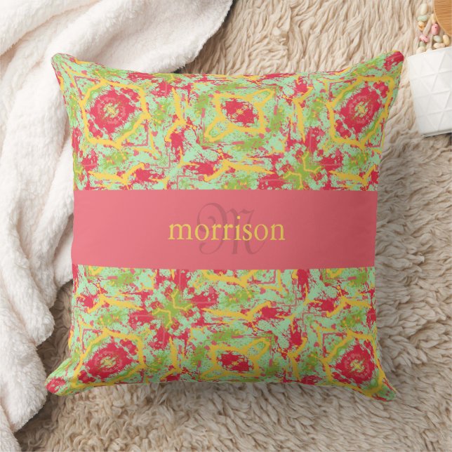 Chic Färgkontrast Dekorativ kudde (Filt)