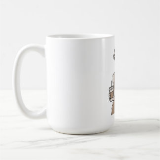 Chic Fashion Tjej Förbli Klassig  Estetisk Minimal Kaffemugg