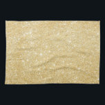 Chic Faux Guld Glitter Luxury Kitchen Towel Kökshandduk<br><div class="desc">Gnistra och skina! Tillsätt lite gnistra och shimmer till köket med elegant och chic kökshandduk. Den här chicens kökshandduk har faux guld glitter så du behöver inte oroa dig för att glitter ska gå över hela ställe. Andra artiklar är tillgängliga.</div>