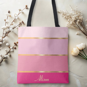 chic feminin modern rosa guld Namn Tygkasse