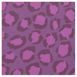 Chic fet orchid lila cheetah print mönster tyg
