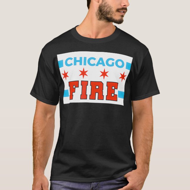 Chic Fire Department CFD Chigo First T Shirt (Framsida)