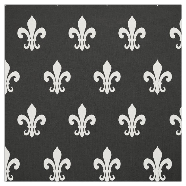 Chic fleur de lis mönster DIY hobby-textilvävnad Tyg (Provkarta)