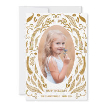 CHIC FOLIAGE | HELGDAG PHOTO-KORT