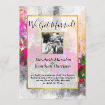 Chic för Blommigt av elegant Vi Har, meddelande om