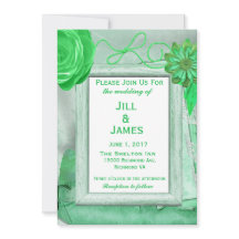 Chic för Blommigt av fantastisk Grönt