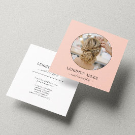 Chic för elegant Modern Rosa Hair Stylist