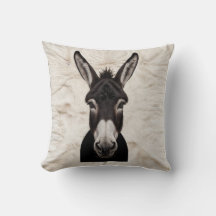 Chic för jordbrukssektorn: Black and White Donkey