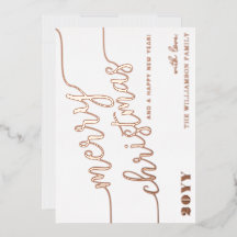 Chic för minimal skripttypografi God jul