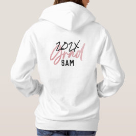 Chic för  Rosa Foil Grad Year Anpassningsbar  T Shirt