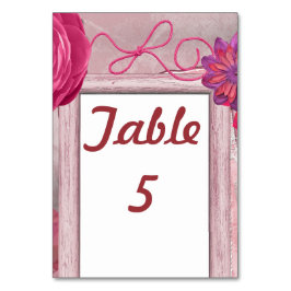 Chic för snygg Lila Bordsnummer