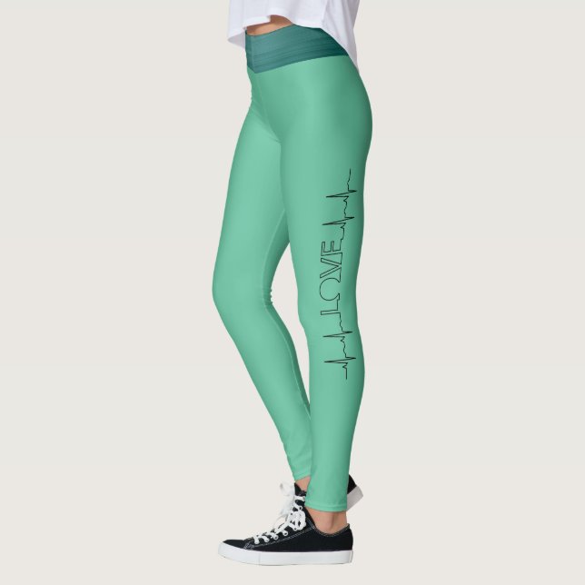 Chic för snyggt och Trendig Leggings (Vänster)