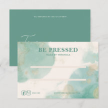 Chic för vattenfärgsskalning Tryck på Nagel-Visnin