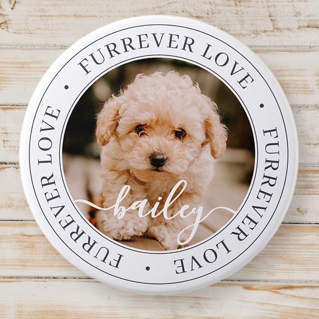 Chic för ytterligare Kärlek Pet Memorial Elegant   Knapp (Skapare uppladdad)