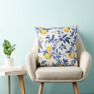 Chic Fransk Blue Romantik Kudde