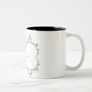 chic geekmandelbrotmugg Två-Tonad mugg