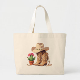 Chic Gen Z Western Boho Cowgirl Fashion Accessory Jumbo Tygkasse