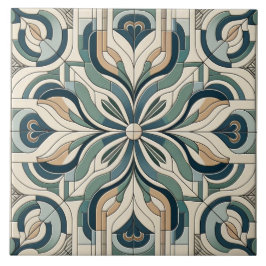 Chic Geometric Harmony Kakelplatta