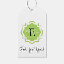 CHIC GIFT MÄRKRE_ "Bara för dig!" MONOGRAM-MÄRKRE